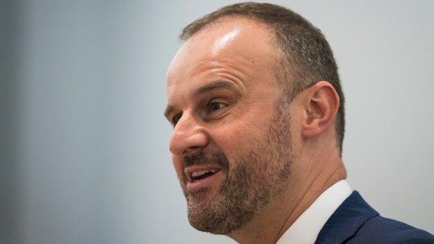 Chief Minister Andrew Barr: "I apologise for making that statement. It wasn't a nice thing to say."
