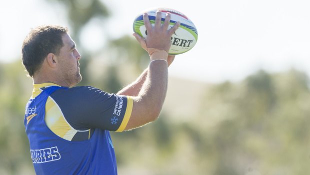 Brumbies hooker Josh Mann-Rea sees the last four games as a chance to make the No.2 jersey his own next year.