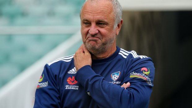 Long game: Graham Arnold is building Sydney FC up from scratch.