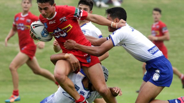 Recognised pathway: The Steelers play the Bulldogs in the NSW under-16s competition.