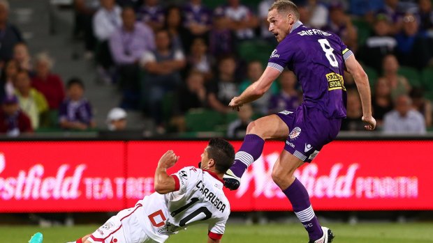 Glory captain Rostyn Griffiths says the team understands why their fans booed them.