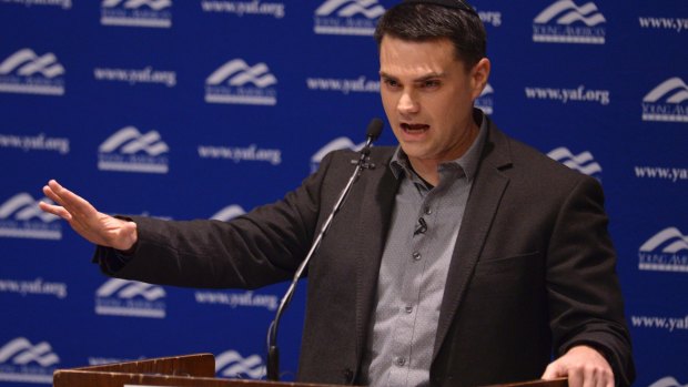 Controversial conservative commentator Ben Shapiro, editor-in-chief of the Daily Wire and former editor-at-large of Breitbart News.