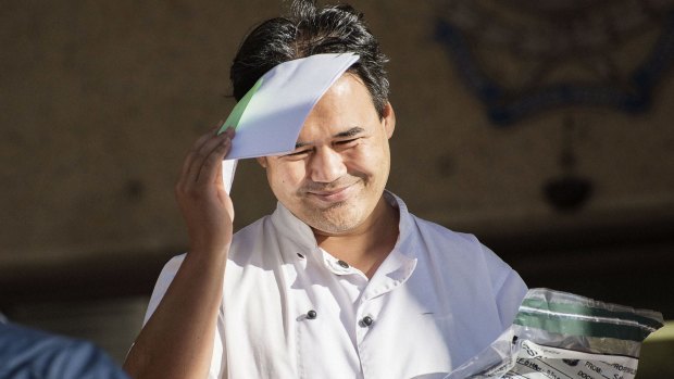 Baker Habibullah Afghan-Baig, accused of sexual assault, walks free after being granted bail on Sunday.