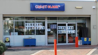 The owner of former discount retailer Crazy Clark's was placed into liquidation in February 2014.