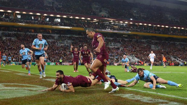 Spectacle: State of Origin is the jewel in the crown of the NRL TV rights package.