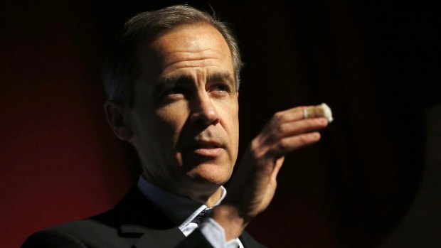 The Governor of the Bank of England, Mark Carney.