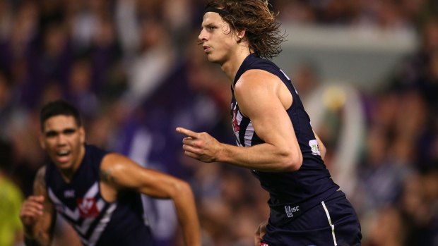 Nathan Fyfe might be the poster child for Fremantle's success - but coach Ross Lyon says the Dockers are a "weight of numbers" team.