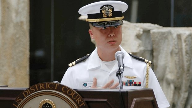 US Navy officer Edward Lin, a native of Taiwan, was charged with passing military secrets to China or Taiwan last year.