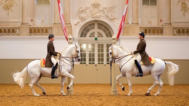 The Spanish Riding School.