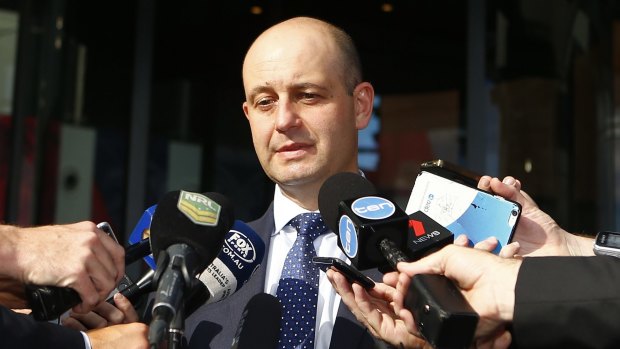 Expected
 not to show at crucial meeting: NRL chief Todd Greenberg.
