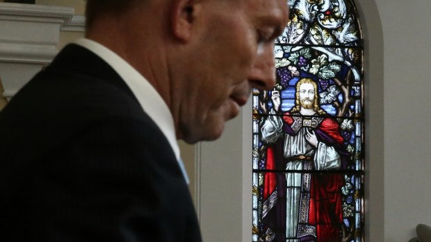 Tony Abbott had much faith in the school chaplaincy program.