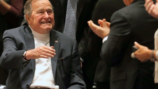 Former president George H.W. Bush  has been accused of groping women.
