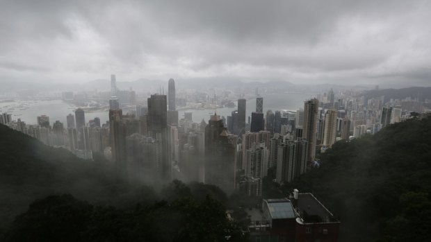 Hong Kong's railway was funded by giving rail company MTR property development rights to build tall apartments.