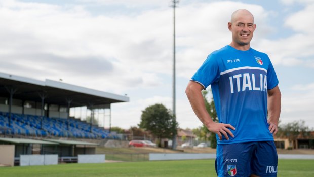 Terry Campese hopes to be fit to play for Italy on Friday night.