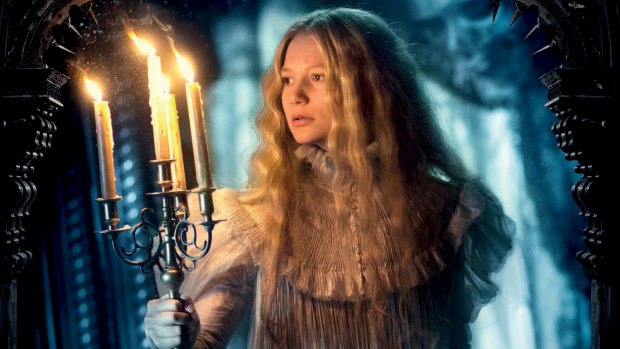 <i>Crimson Peak</i>: Edith Cushing (Mia Wasikowska) embodies director Guillermo del Toro's 'highbrow and lowbrow combined' approach to the film.