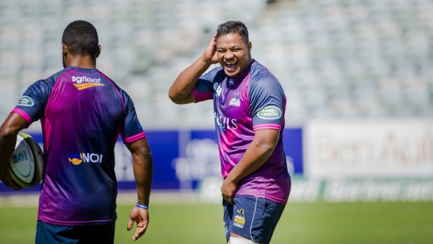 Brumbies No.8 Ita Vaea was forced to retire this week.