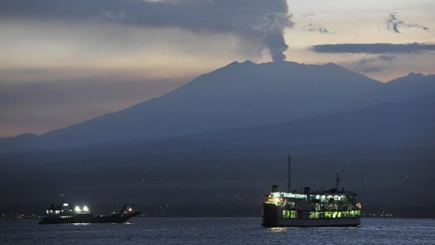 Eruptions from Mount Raung have wreaked havoc with travel plans.
