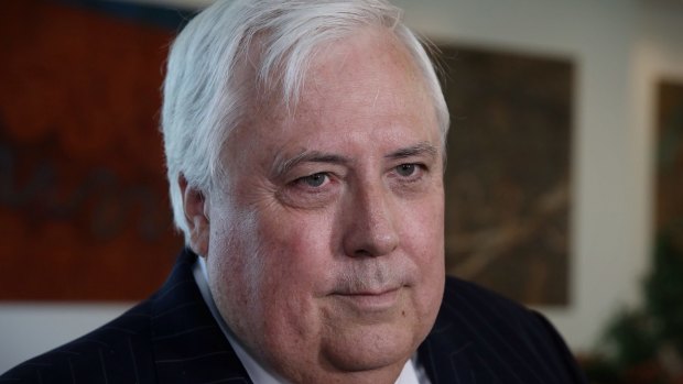 On campaign trail: Palmer United Party leader Clive Palmer will launch the party's bid for the Victorian state upper house on Sunday.