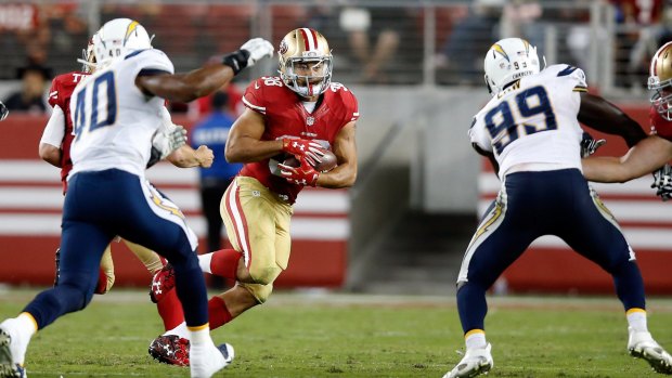 The hard work starts now: Jarryd Hayne will have to earn playing time during regular season matches.
