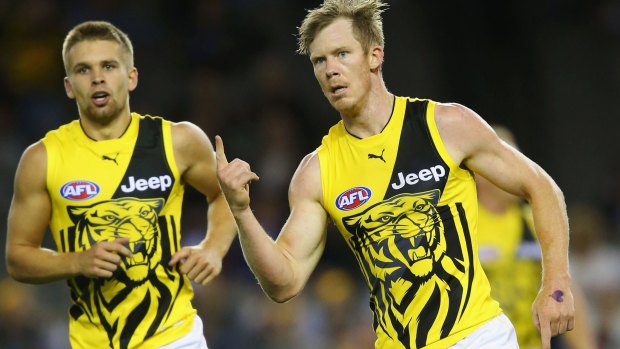 Riewoldt, right, looks set to return to leadership group. 