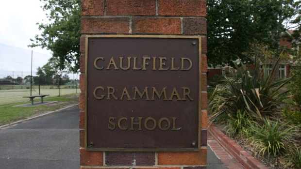 Caulfield Grammar  School.