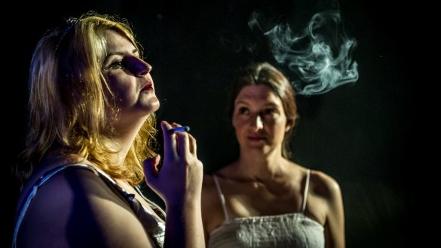 Emma McManus and Heidi Silberman play Courtney Love and Lindy Chamberlain in a new play.