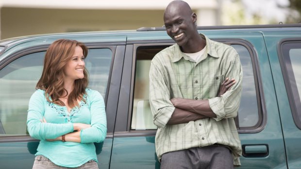 Reese Witherspoon as Carrie Davis in <i>The Good Lie</i>.