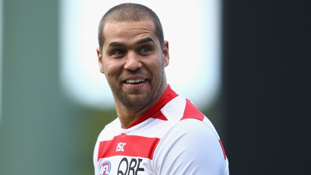 The injury cloud over Lance Franklin is finally lifting,