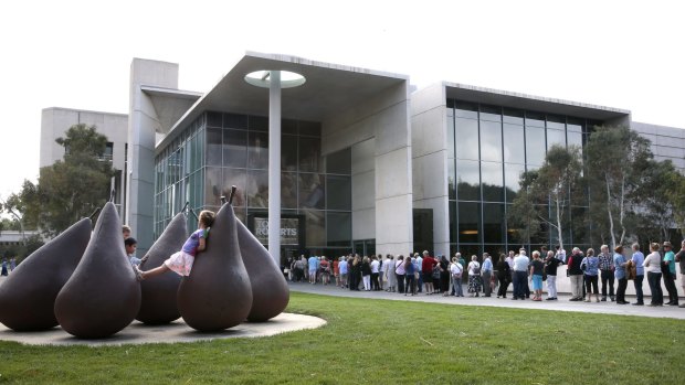 The National Gallery of Australia. 