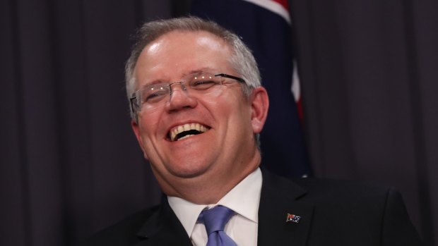 Treasurer Scott Morrison has pulled out savings from the fiscal equivalent of the back of the couch.