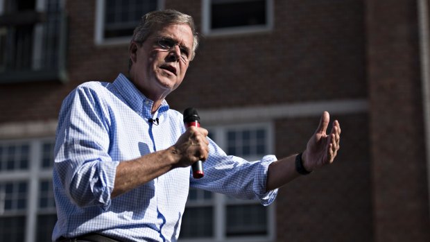 Republican presidential candidate Jeb Bush, the former governor of Florida, cancelled an appearance in Charleston on Thursday.