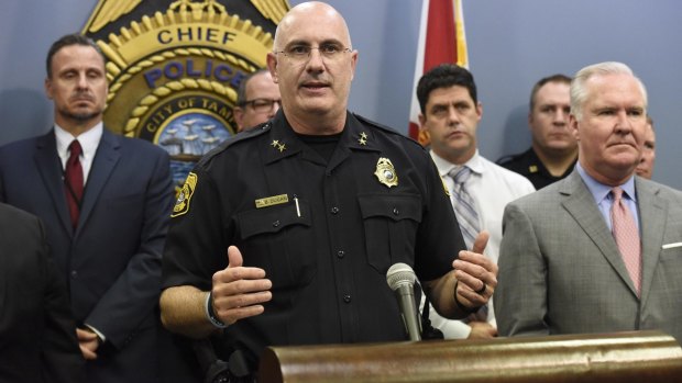 Tampa Police Chief Brian Dugan said the suspect's motive remains unknown.