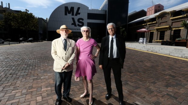 Clive Lucas, Penelope Seidler and Nick Pappas have signed a letter to help save the Powerhouse Museum. 