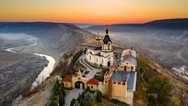 The Old Orhei monastery - part of an archaeological complex that's said to be the spiritual heart of Moldova.