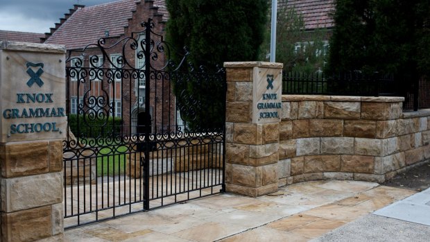 Knox Grammar school in Wahroonga, Sydney.