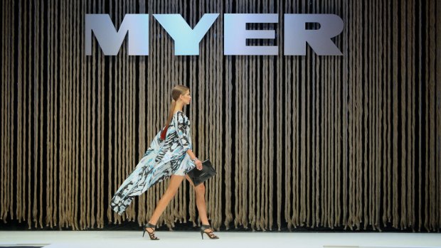 Myer's retail share offer has come up very short of its target.