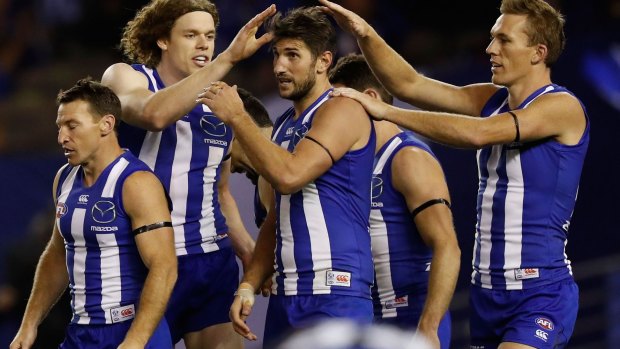 North Melbourne is 9-0 but faces perhaps its stiffest test on Friday night.