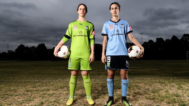 Sham & Leena Khamis, sisters playing together for Sydney FC as the women's league enters finals season. 