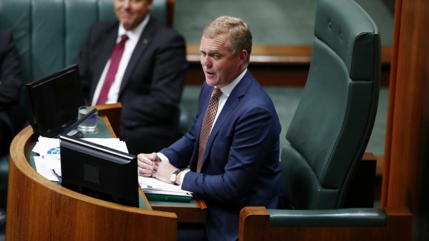Speaker Tony Smith during question time on Monday.