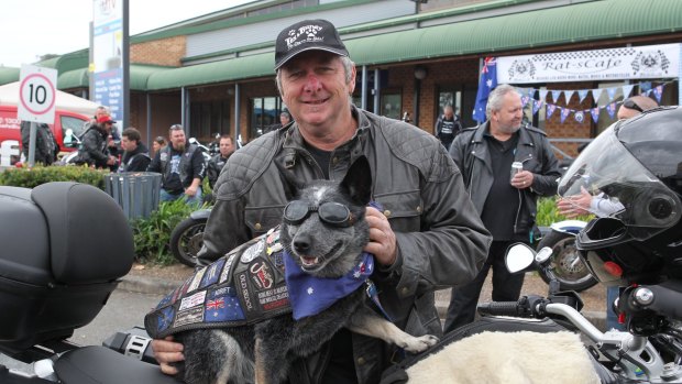Tex O'Grady and Bundy the cattle dog, have ridden 1 million kilometres together without a scratch or an accident. 