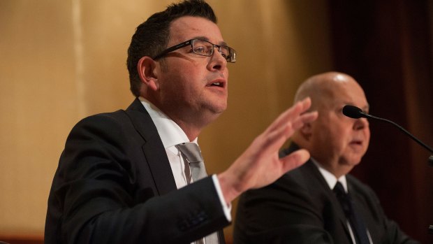 Daniel Andrews defends the settlement of the East West Link contract.