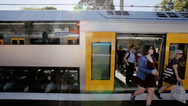 Train trips fell by 19 per cent during the morning peak last Friday, compared with the same period a week earlier.