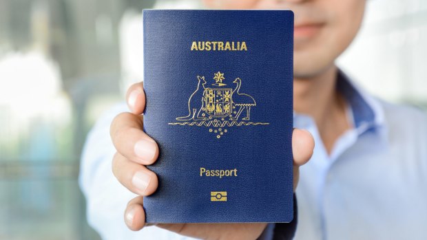 There's a reason why Australian passports, and all others, are in basic colours.