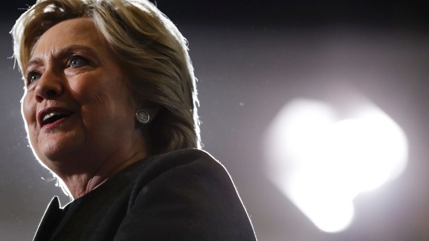 No immediate poll boost: Democratic presidential candidate Hillary Clinton.