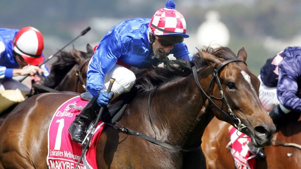 All-knowing expression: Makybe Diva.