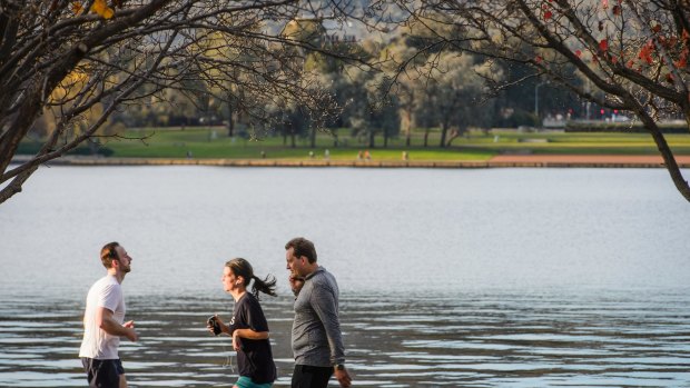 Lake Burley Griffin has been the most Instagrammed spot in Canberra this year.
