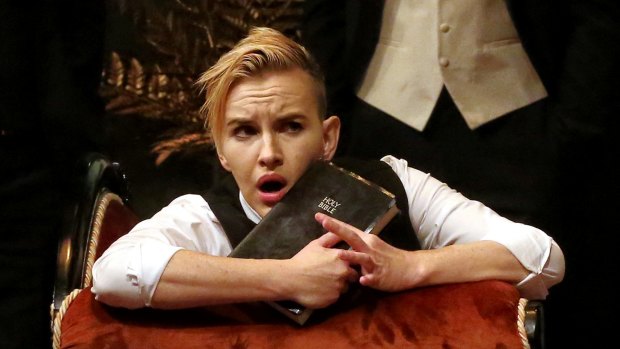 Kate Mulvany in the title role of <i>Richard 3</i>.