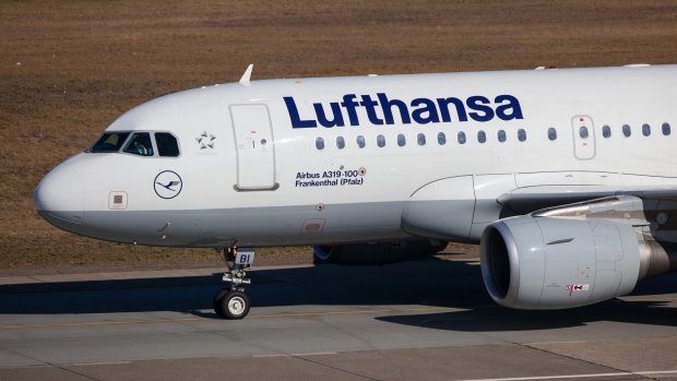 You won't find a row 13 on a Lufthansa aircraft.
