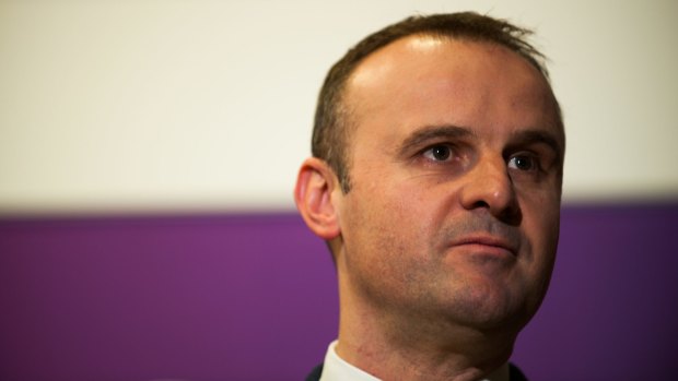 Chief Minister Andrew Barr: Hanson a coward with appalling lack of character.