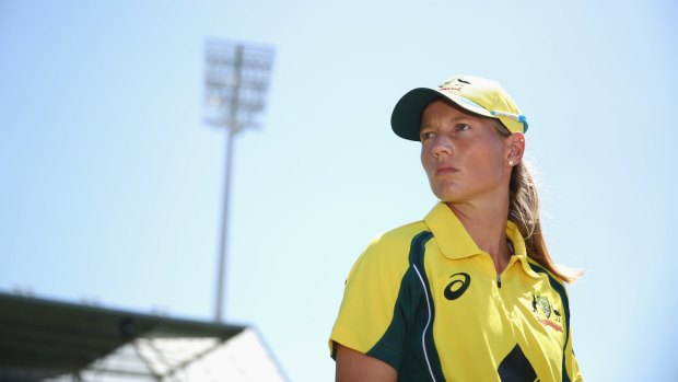 Southern Stars captain Meg Lanning was in Geelong on Monday for the Twenty20 announcement.